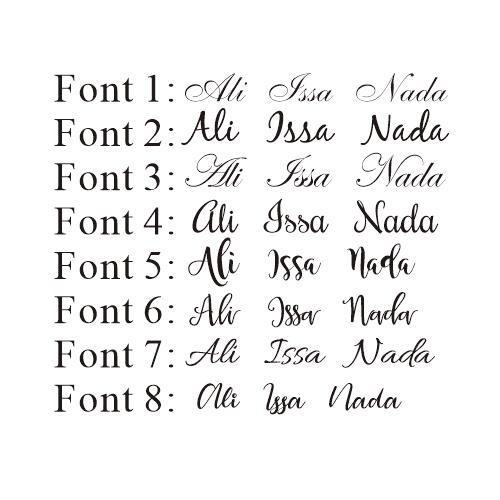 50pcs Customized Laser Cut Baby Name Round Decoration For Baptism Christening Circle Tags Bags Favor No Box Ribbon - 5