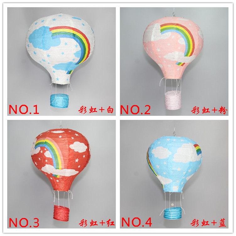 1pc White Hot Air Balloon Paper Lantern Chinese Wishing Decor For Weddings Kids Birthday Parties Home Decorations 10 12 14 16inch - 9