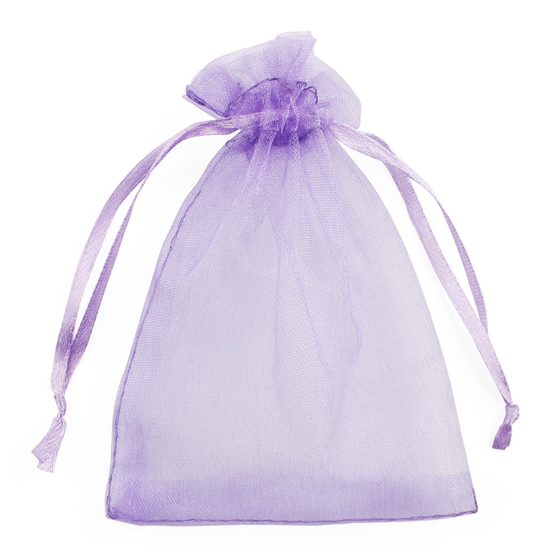 50pcs Organza Jewelry Bags In 24 Vibrant Colors Versatile Sizes For Wedding Gifts Christmas Drawable Pouches - 5