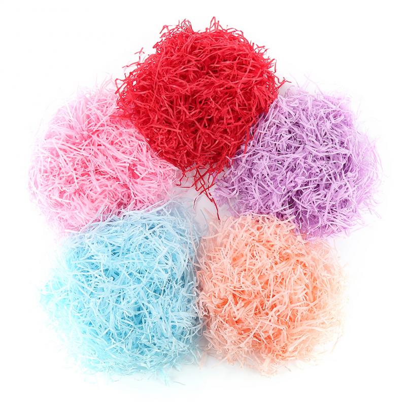 Colorful Crinkle Cut Shredded Paper For Gift Box Filling Wedding Birthday Party Decorations - 1