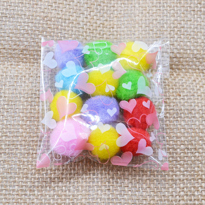 Selfadhesive Cellophane Gift Bags 50100pcs Heart Flower Design For Wedding Favors Baking Party - 24