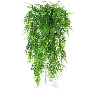 Green Hanging Plant Artificial Chlorophytum Wall Home Balcony Decoration