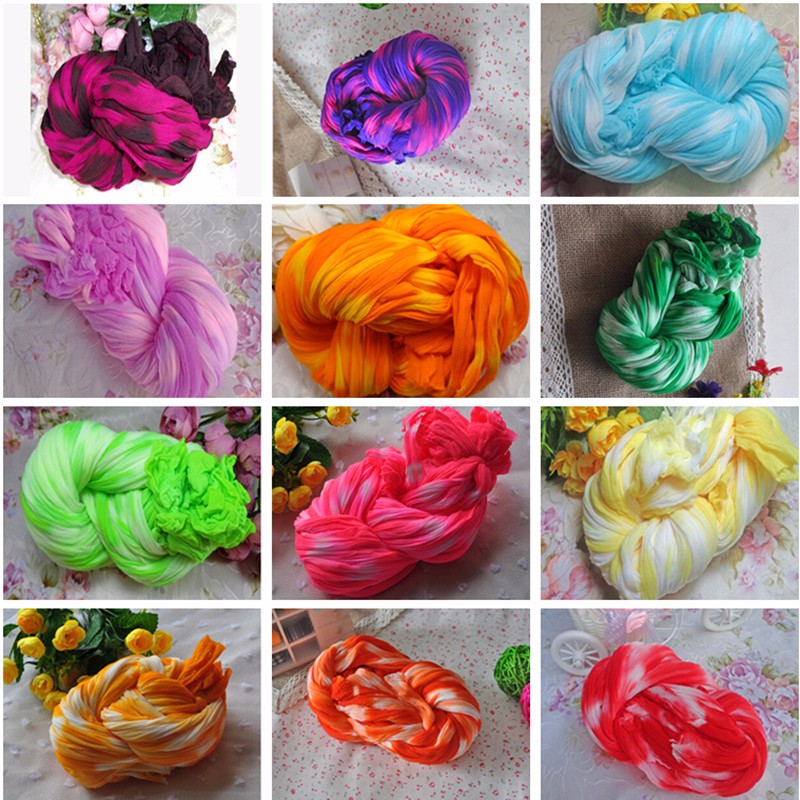 Silk Flowers Diy Kit For Home Wedding Decor Special Nylon Stocking Material - 2