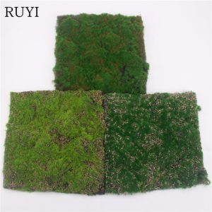 Simulation Moss Turf Lawn Wall Green Fake Plants Diy Artificial Grass Board Wedding Home Hotel Background Shop Window Decoration