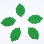 100pcs Lot Fake Small Green Leaf Artificial Floral Leaves For Scrapbook Wedding Home Decoration Diy Handmade Craft Accessories - 3