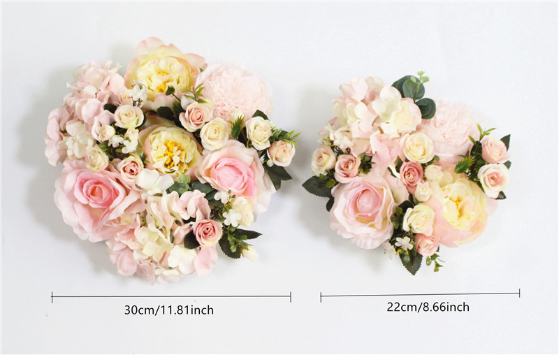 Silk Artificial Flower Garland Customizable Wedding Centerpieces Wall Decor Home Road Lead Curtain - 7