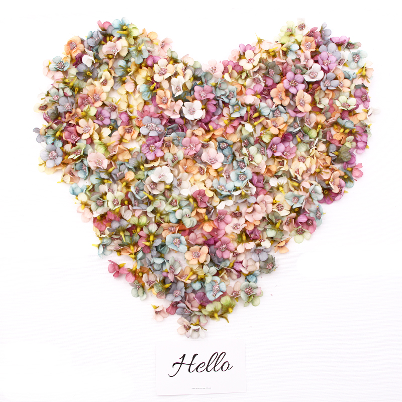 50 100pcs Multicolor Daisy Flower Head Mini Silk Artificial For Wedding Engagement Party Home Decor Diy Garland Headdress - 2