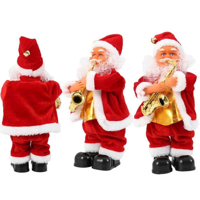 Electric Santa Claus Christmas Doll Toy For Kids Interactive Dancing Singing Xmas Decor Childfriendly Gifts - 6