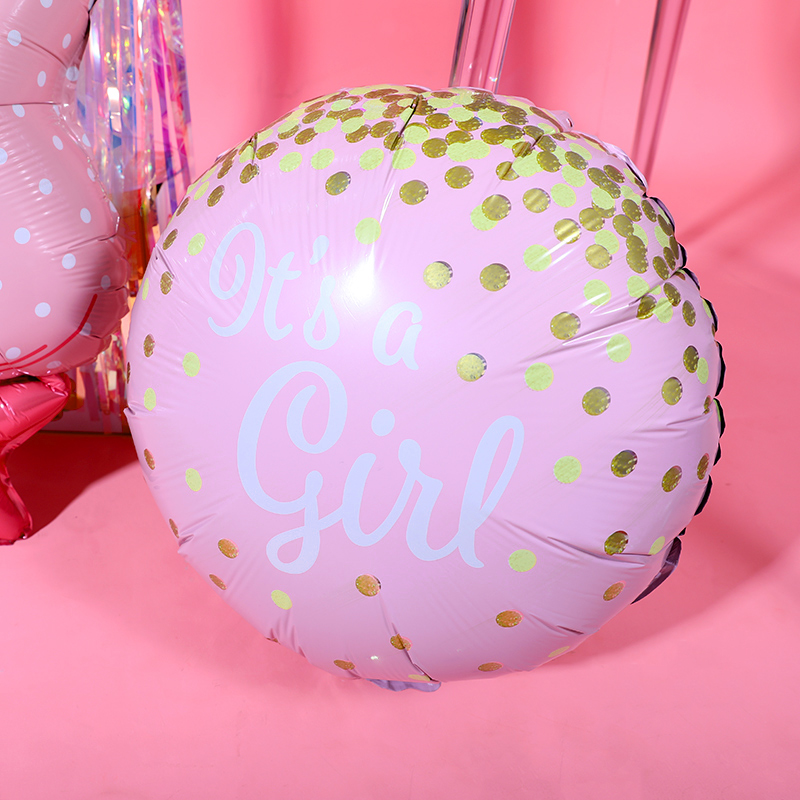 Baby Shower Helium Foil Balloons Its A Boygirl Decorative Party Balloons For Kids - 4