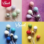 6pcs Set Colorful Gold Silver Balloon Cake Topper For Kid Wedding Birthday Party Decoration Dessert Lovely Gifts