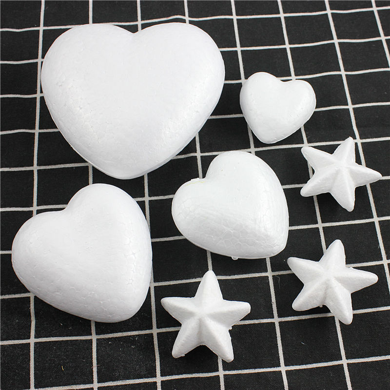 Diy Christmas Craft Kit 13 Style Modelling White Styrofoam Foam Bear Rose Balls For Party Decorations And Gifts - 7