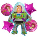 6pcs 18inch Toy Buzz Story Balloon Cartoon Foil Helium Balloons Kids Birthday Party Air Globos Decoration - 3