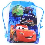 5 10 20 30pc Disney Cars Princess Frozen Moana Snow White Minnie Mickey Non-woven Fabrics Shopping Bag Drawstring Backpack - 2