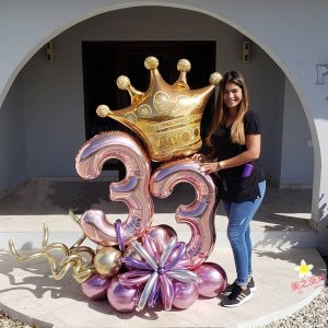 1pc Large 39inch Gold Crown Foil Balloons Prince Princess Baby Shower 20 1st Birthday Coroa Party Balon Decorations Adult Globos - 2