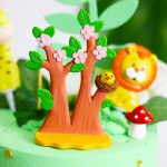Cartoon Jungle Animal Theme Birthday Party Decoration Cake Children's - 5