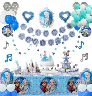 Princess Party Baby Shower Birthday Decoration Kids Set For