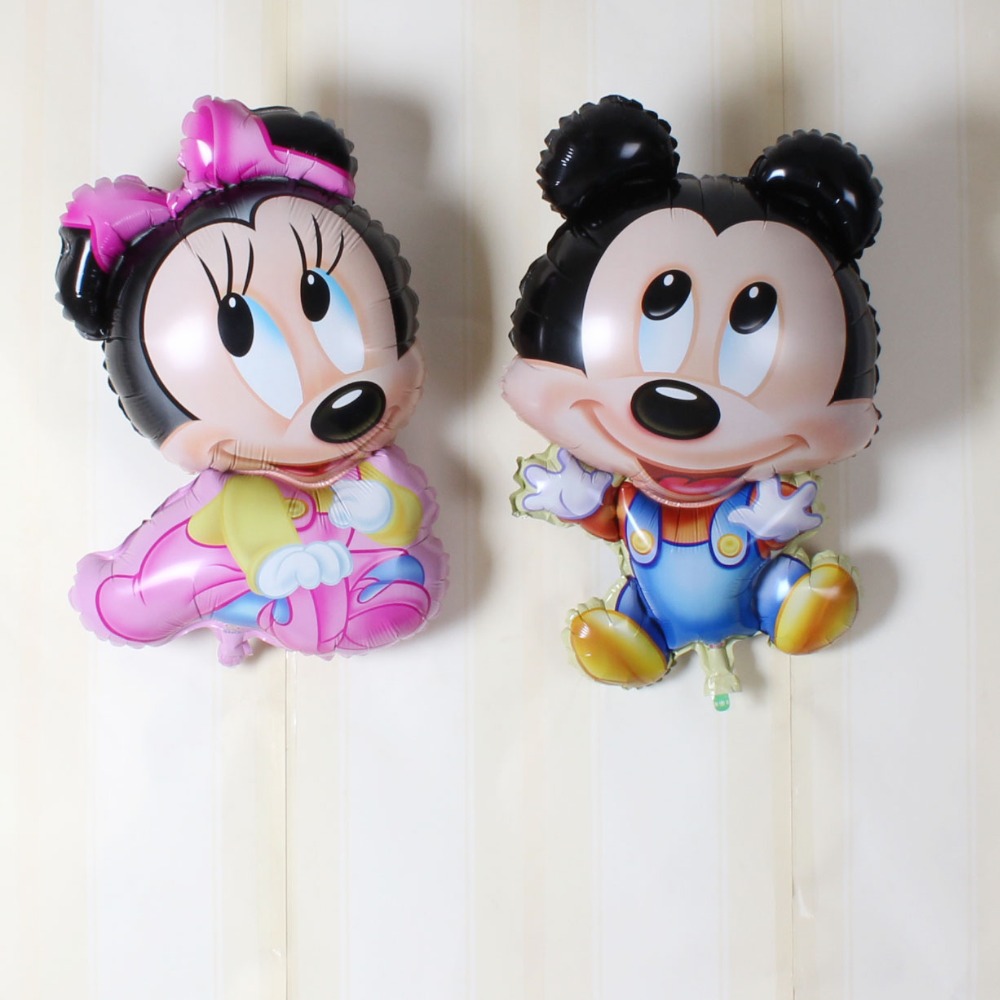 Mickey Minnie Mouse 112cm Foil Balloons For Kids Birthday Party Decorations And Favor Gifts - 6