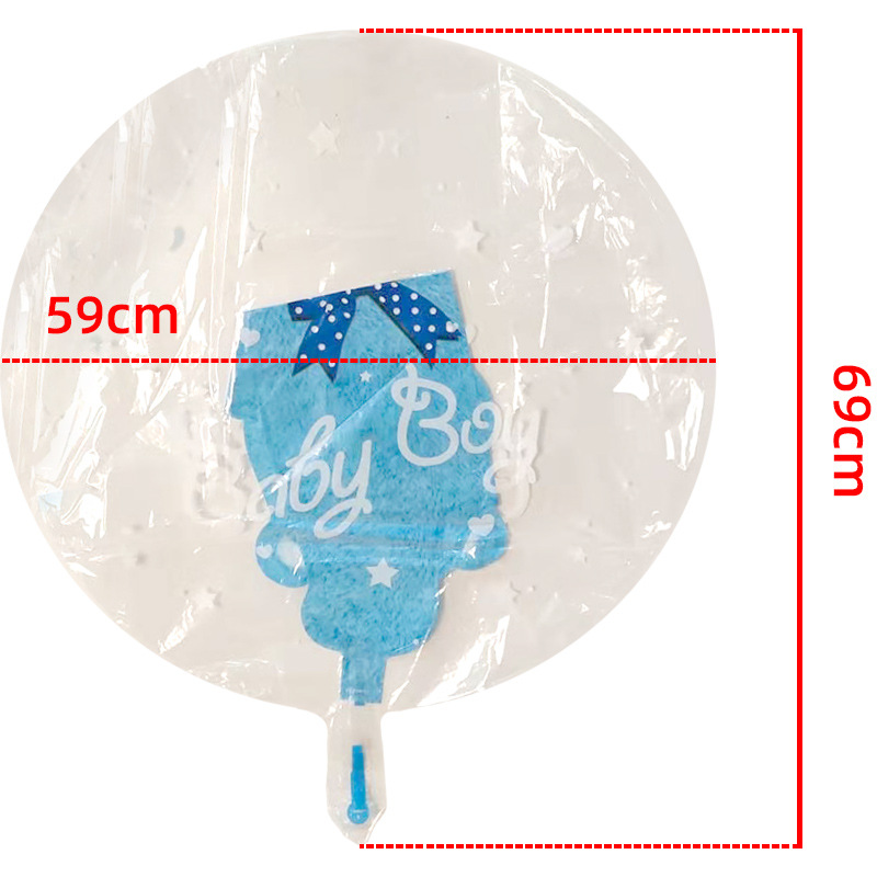 Large 59 X 69cm Bubble Bear Helium Balloons Aluminum Foil Perfect For Baby Shower Birthday Party Wedding Decorations Classic Kids Toys - 5