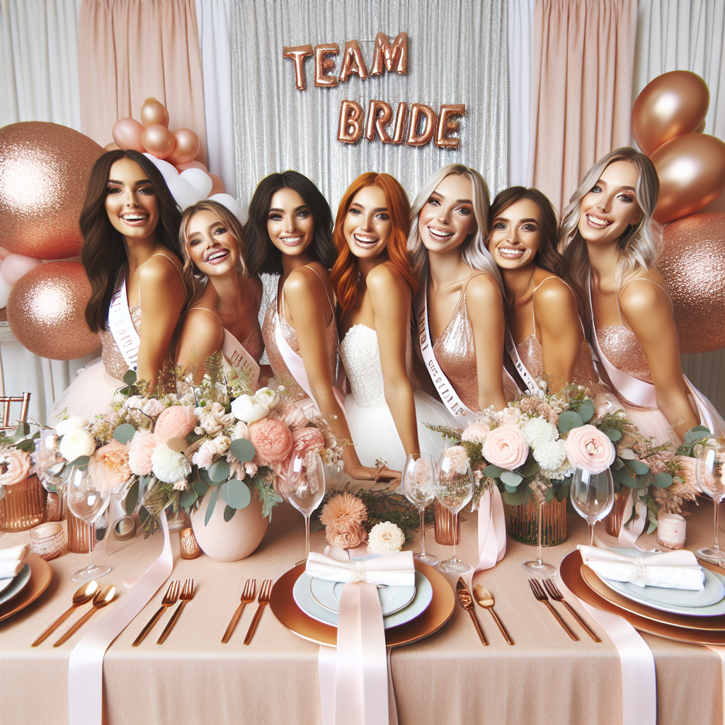 Transforming Your Celebration: How to Incorporate Rose Gold Decor in Bridal Events  