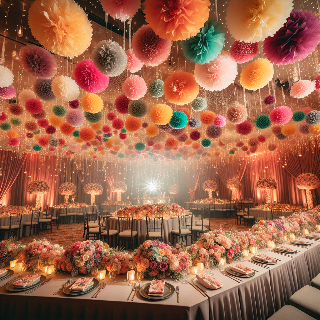 Creative Ways to Use Pom Pom Decorations for Events  