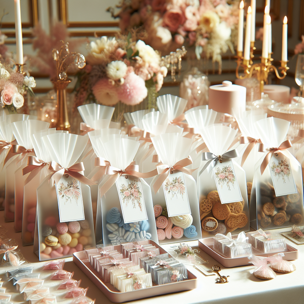 Best Adhesive Plastic Gift Bags for Wedding Favors: A Perfect Match for Your Special Day  
