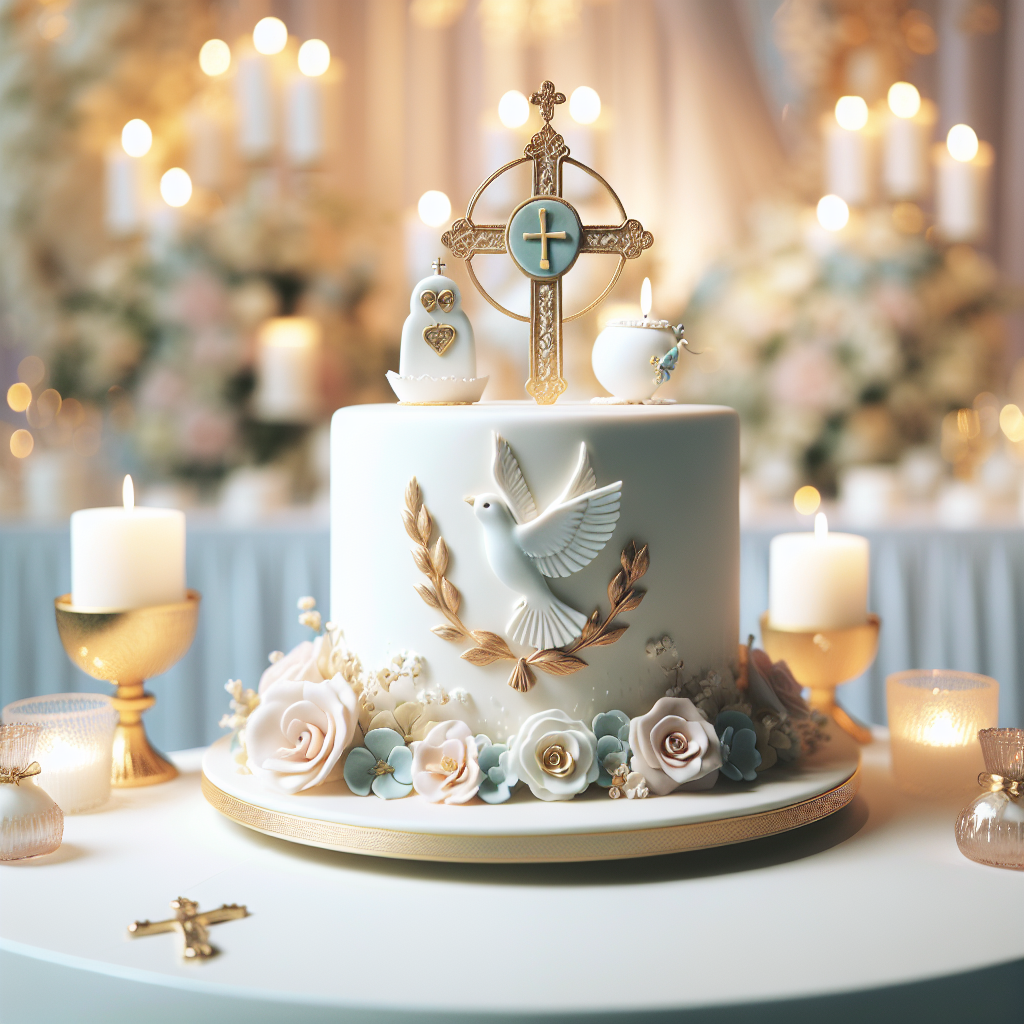 Unique Cake Toppers for First Holy Communion Celebrations: A Touch of Elegance  