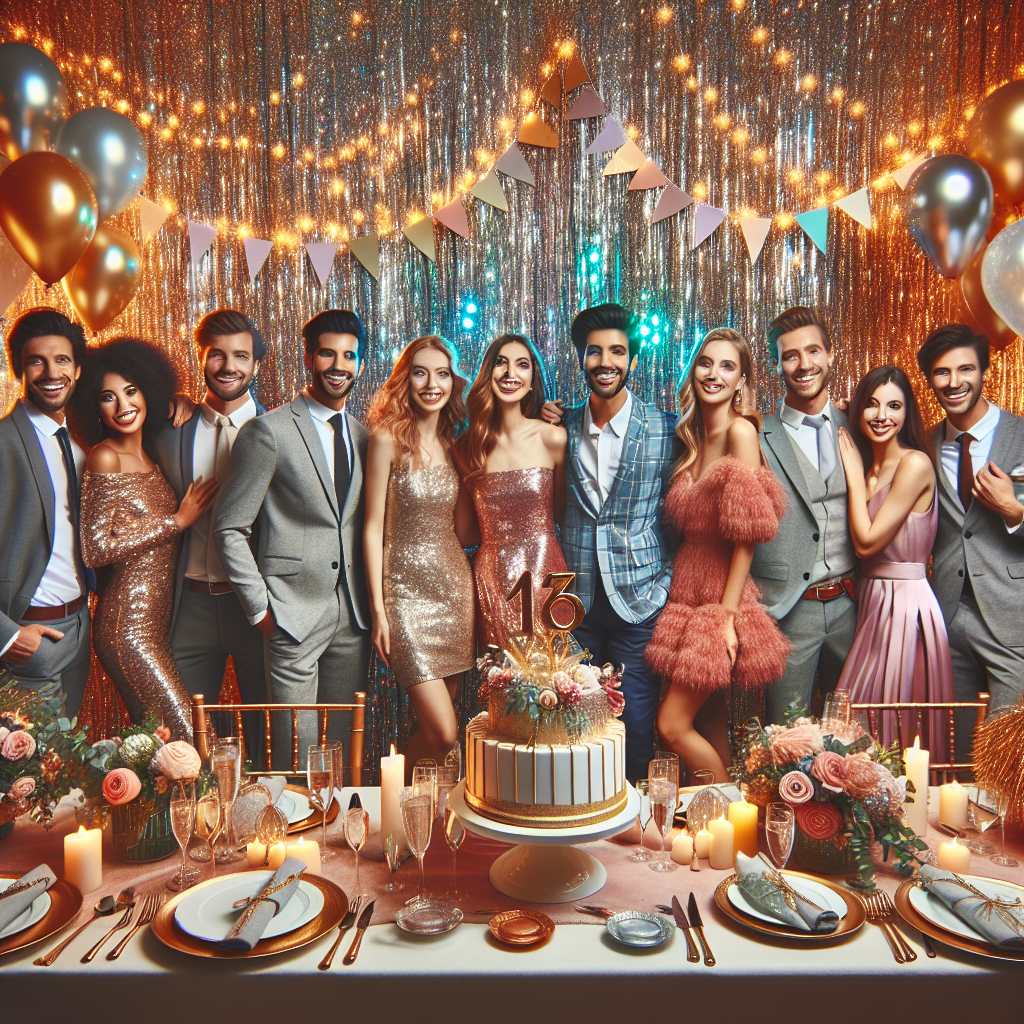 Elegant Tinsel Decorations for Birthday Parties: Adding Glamour to Your Celebrations  