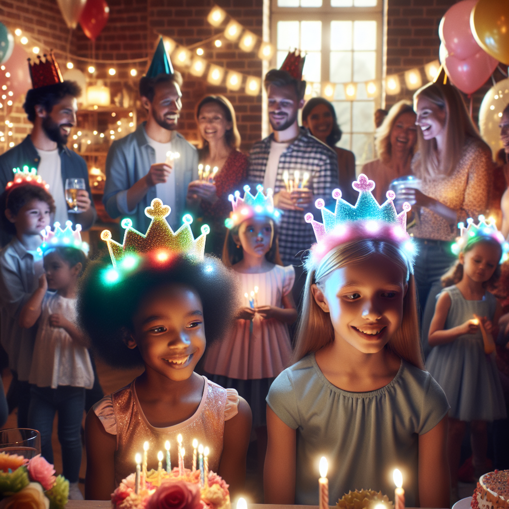 Creating a Magical Atmosphere with Festive LED Light Up Crowns  