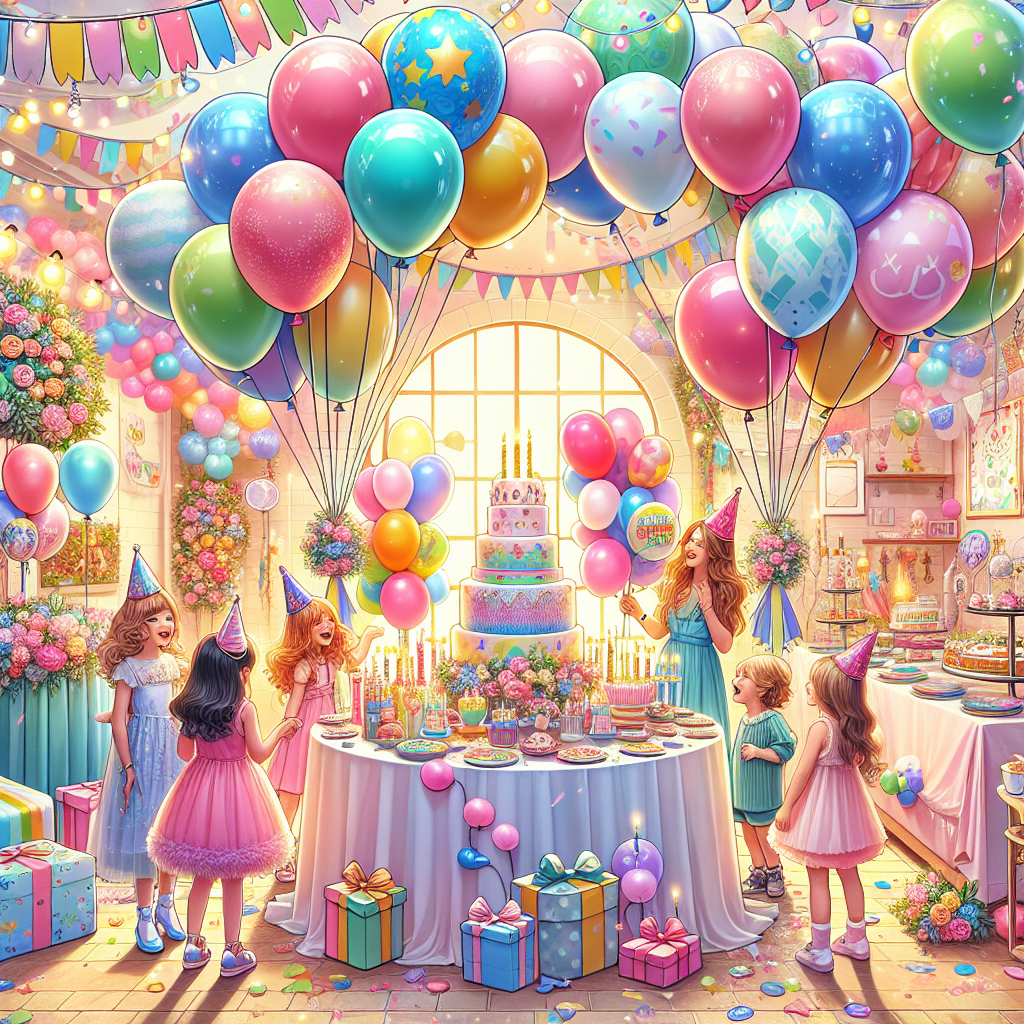 How to Use Helium Balloons to Enhance Birthday Party Themes  