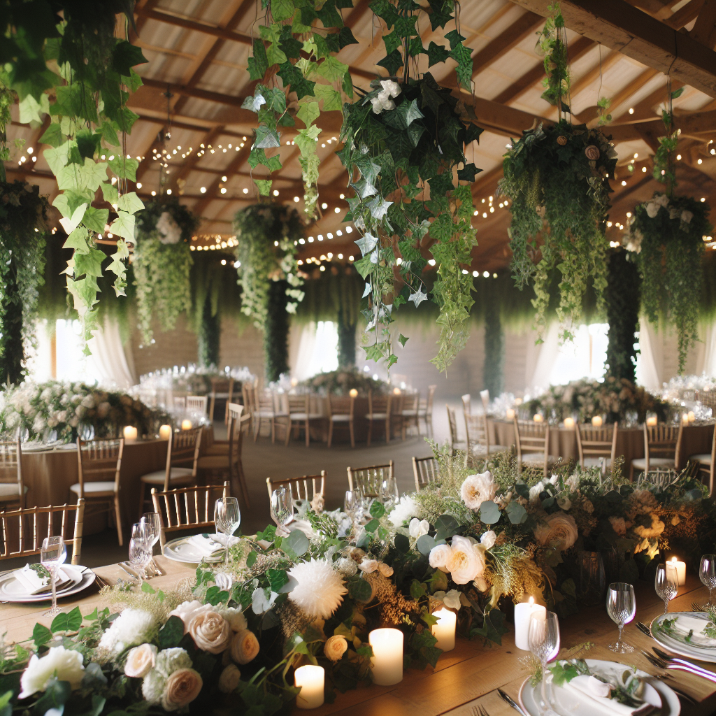 Versatile Faux Ivy Garland for Wedding Decorations: Elevate Your Special Day  