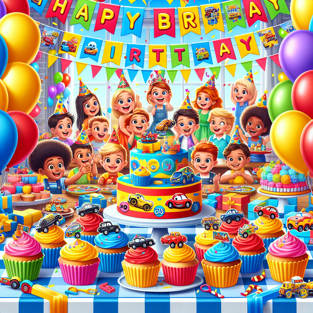 Creating a Joyful Atmosphere: Festive Decorations for Fun Kids Birthday Celebrations  