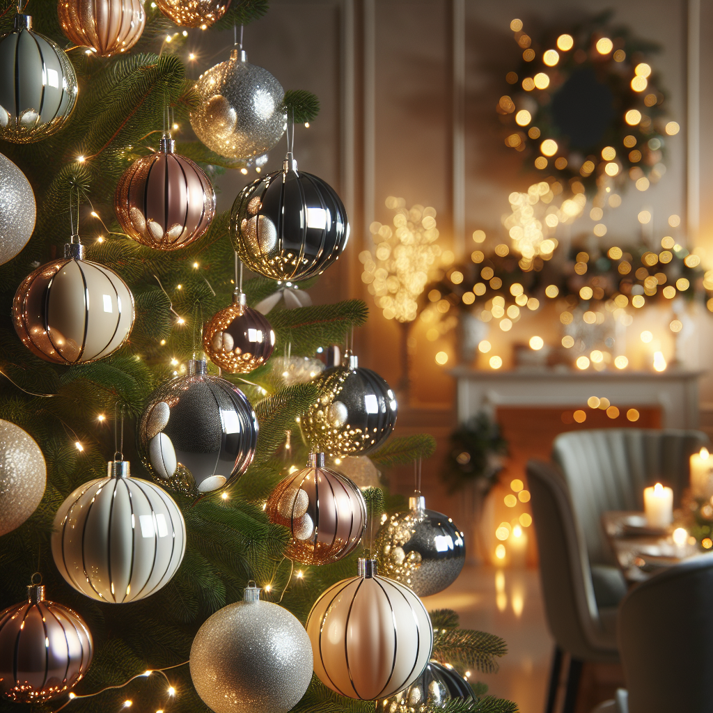Creative Ideas for Using Modern Mirror Glass Christmas Ball Ornaments in Your Decor  