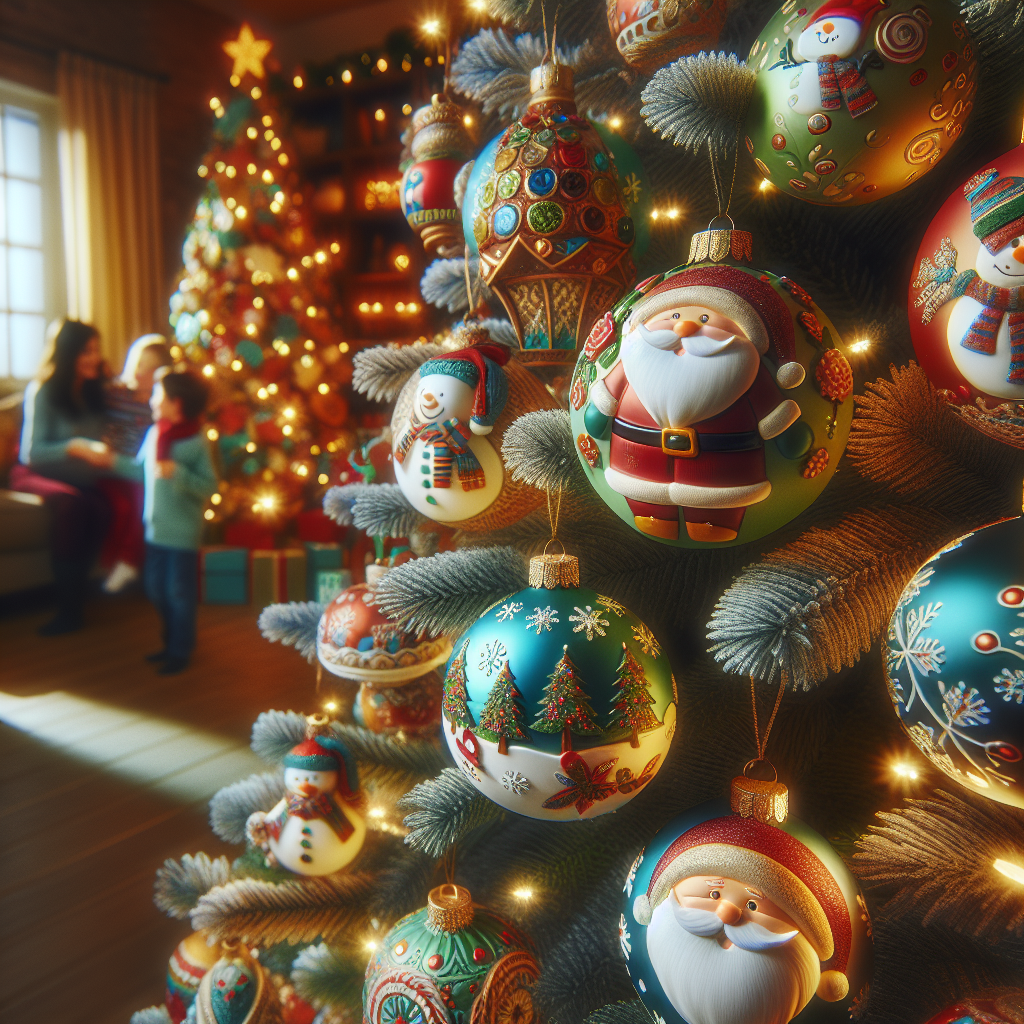 Unique Christmas Tree Ornaments Featuring Holiday Characters  