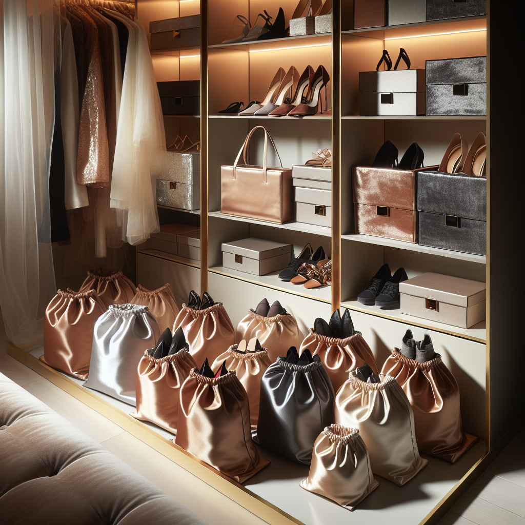Why Custom Satin Bags are Ideal for Stylish Shoe Storage and Organization  