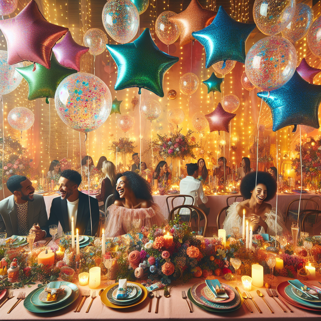 Effortless Party Planning: Easy-to-Inflate Confetti Balloons for Festive Events  