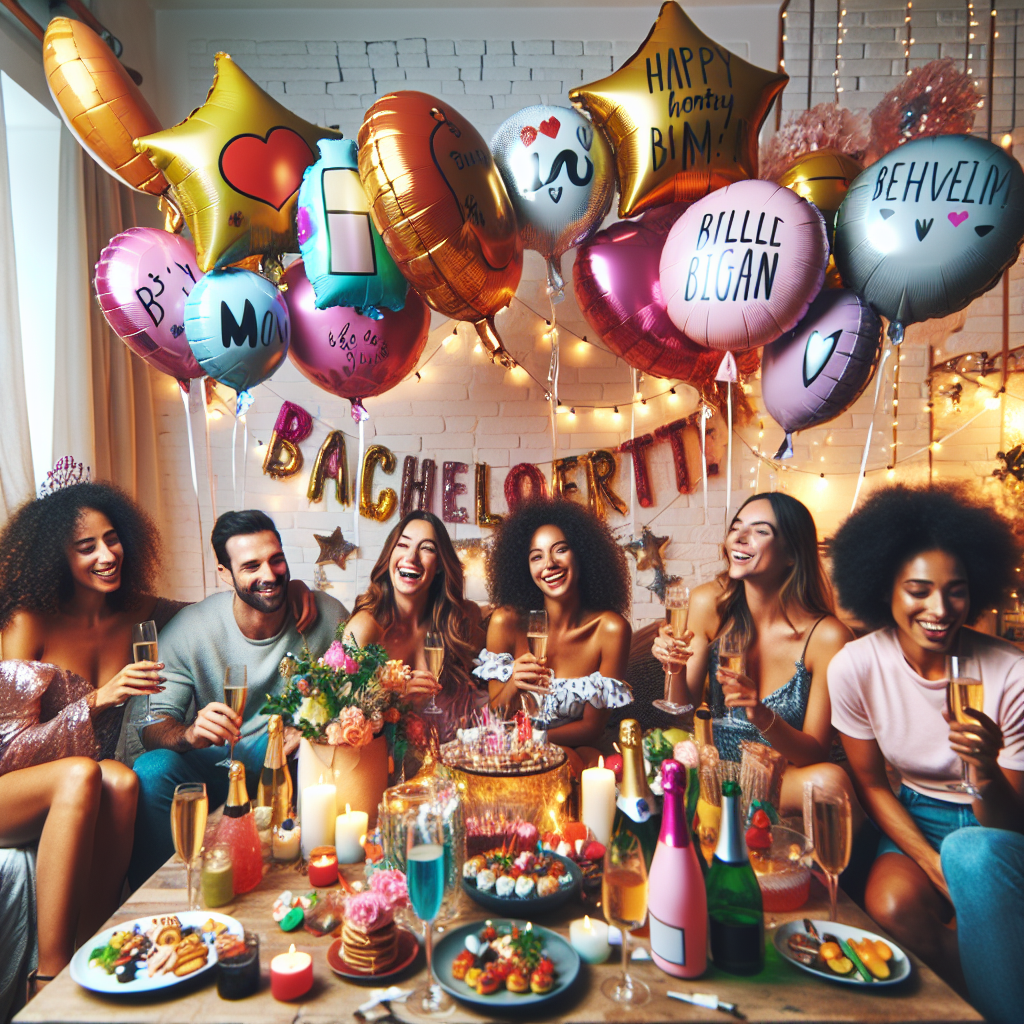 Naughty Foil Balloons for Bachelorette Party Decorations: A Must-Have for a Playful Atmosphere