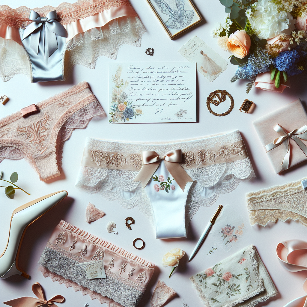 The Importance of Comfort and Style in Customized Bridal Panties  