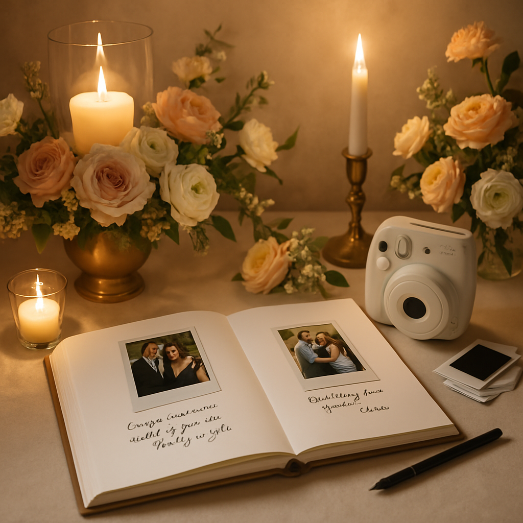 Creative Ways to Incorporate Photo Albums in Wedding Guestbooks Creative Ways to Incorporate Photo Albums in Wedding Guestbooks