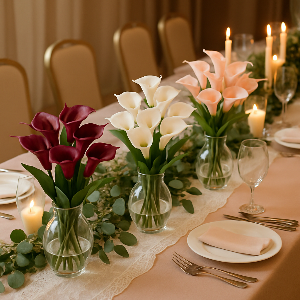 Creating Stunning Centerpieces Using Hassle-Free Artificial Flowers for Elegant Wedding Centerpieces  