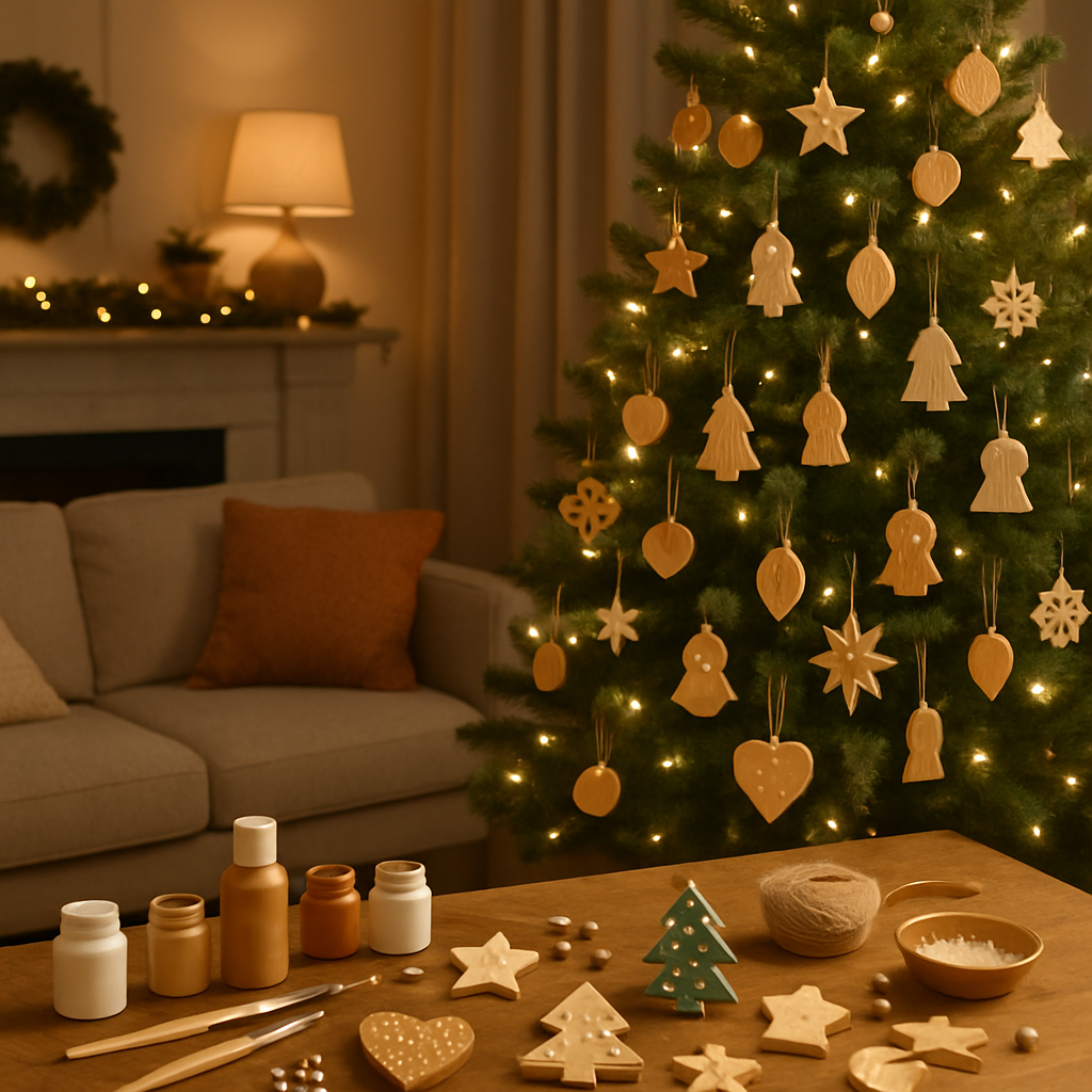 Transform Your Holiday Decor with Versatile Wooden Ornaments for Crafting Projects  