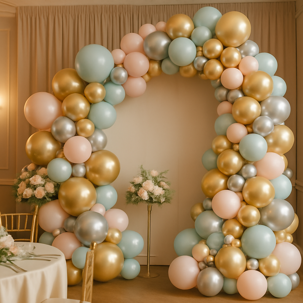 Choosing the Right Color Palette for Your Metallic Balloon Decor